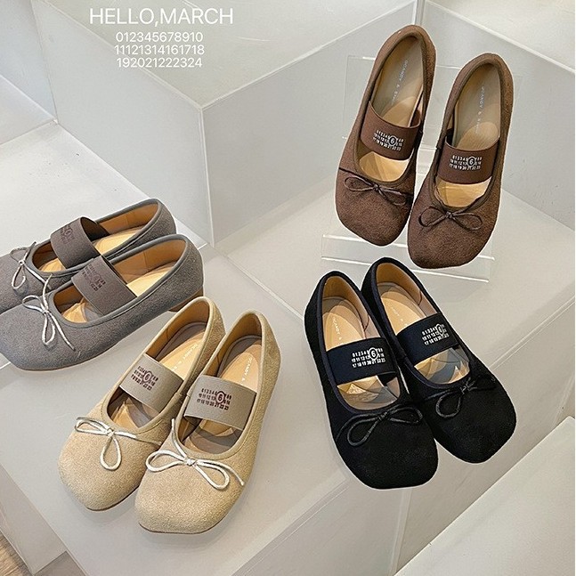 【Little Chanel Style】Ballet Birkenstock Flat Mary Jane Shoes for Women 2025 New Summer Shallow Peep-Toe Stunning Sandals