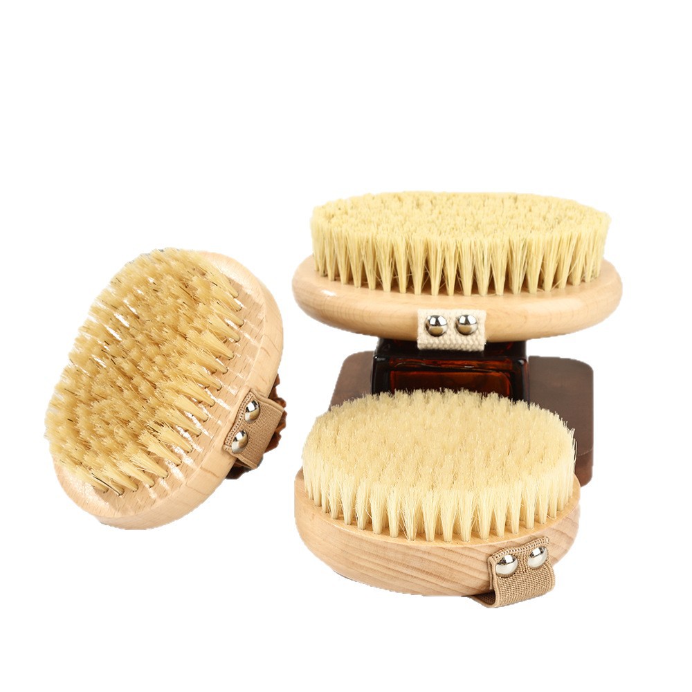 Cepillo Corporal de Masaje de Madera de Madera y Sisal para Baño image 7