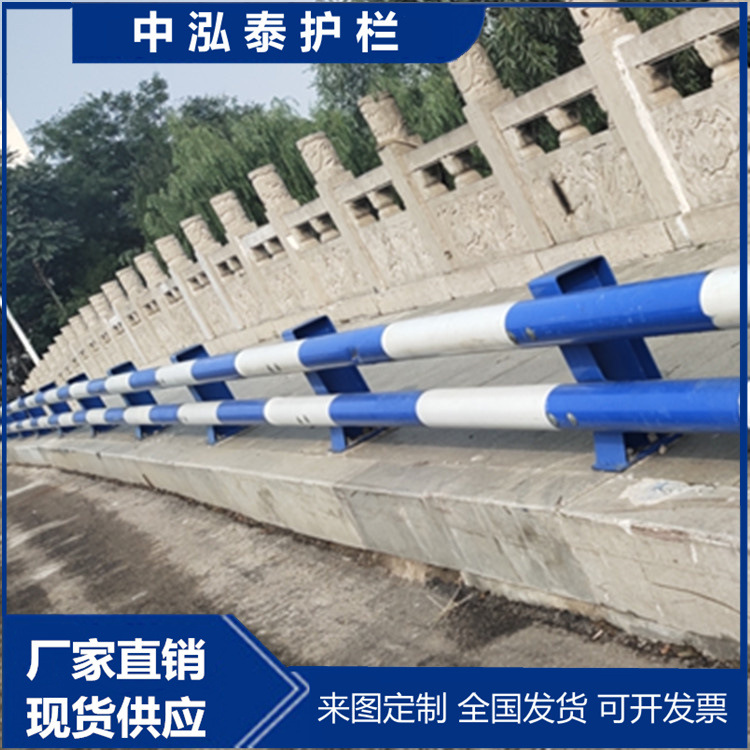 供应交通安全桥梁防撞护栏 河道金属镀锌防撞护栏 景观防撞护栏