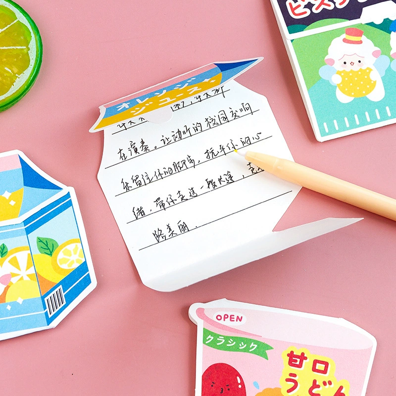 Snacks Story складывающиеся бумага подписывание бумага моделирование упаковка закусок милое сообщение симптомы 6 топ 10