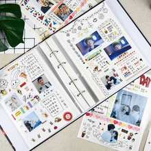 批发加页 12寸自粘式相册覆膜内页添加页 黑卡白卡可选 规格22.5*