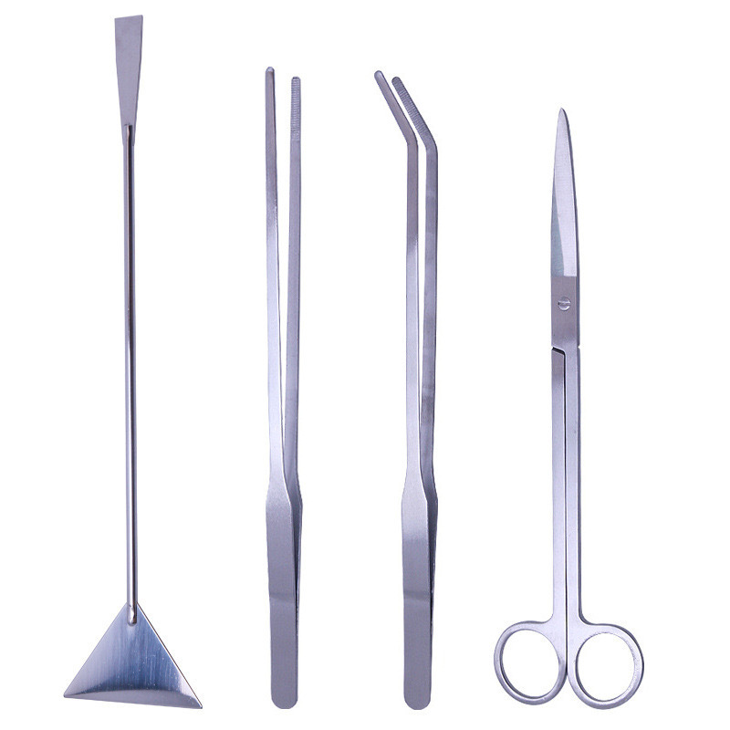 水族造景工具セット水草ピンセットステンレスクリップ平沙シャベル水槽の藻刀卸売り