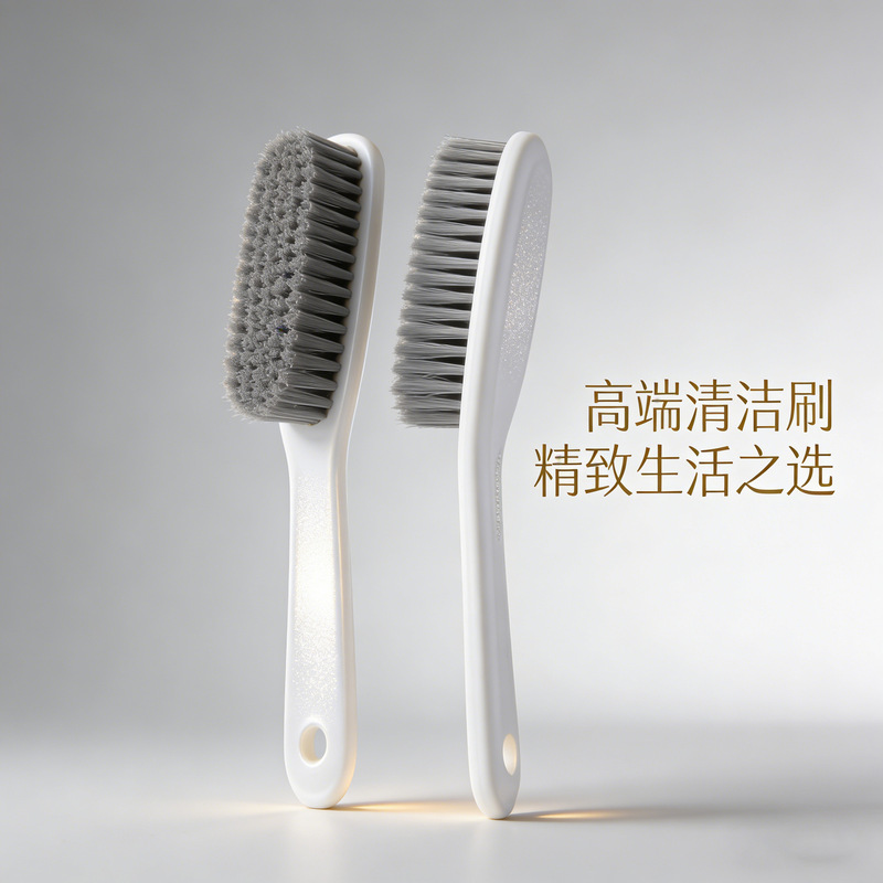 Multifunctional Powerful Stain-Removing Shoe Brush with Durable Handle Design, Soft Bristle Brush That Won'T Damage White Shoes