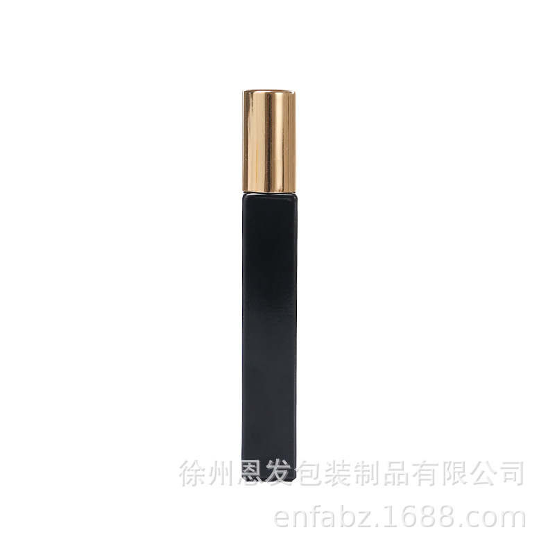 Botella de perfume 5ml 10ml gradiente avanzado botella de spray de perfume gradiente cuadrado botella de perfume de vidrio sub-embalaje