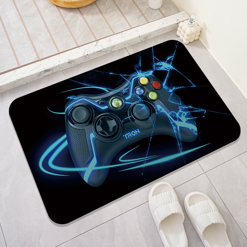 Juego de dibujos animados transfronterizo alfombra de videojuegos alfombra de dormitorio sala de juegos creativa e-sports alfombra de piso
