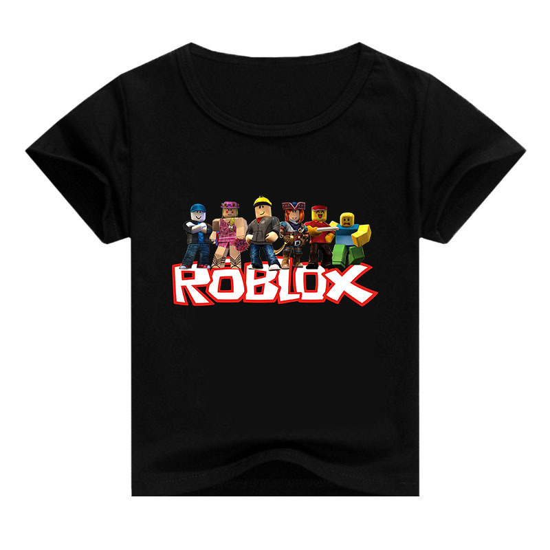 Roblox Roblox Printed Cartoon Casual Summer Kidsren's Short-Sleeved T-Shirt Kidsren's Clothing Wholesale 5567