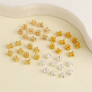 14K����ɫ�p�ӻ��� diy�ֹ��U�ջ��л�ñ ����朴����Ʒ���