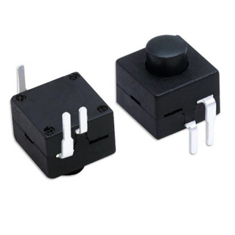 自锁开关2开1关  三位按钮开关 三档自锁开关 3位轻触开关三档8*8