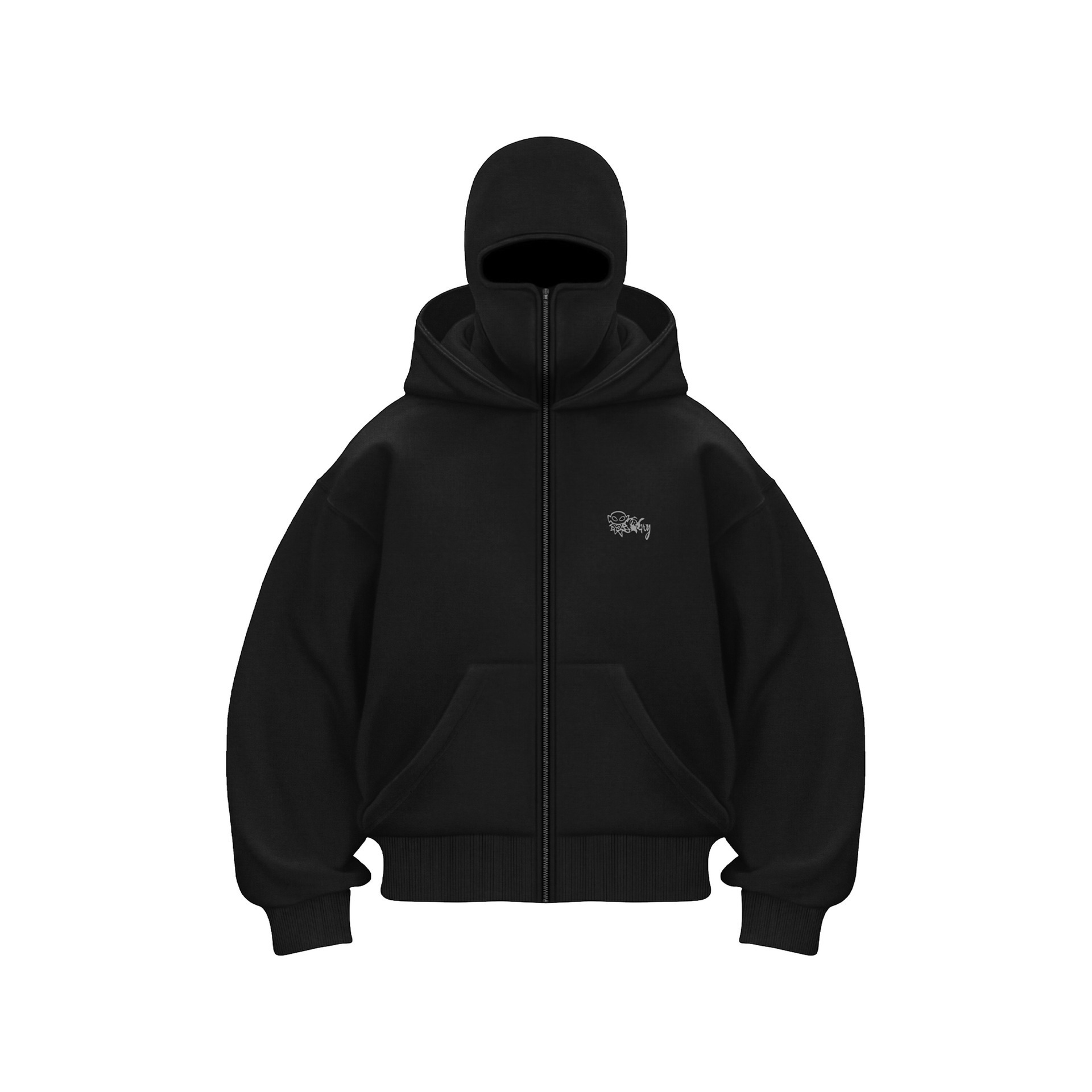 검은색 자수