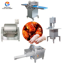 工厂直销 304食品级不锈钢猪脚猪蹄切割机 商用肉类开条机