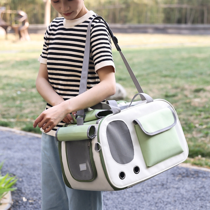New comprehensive low price clearance breathable large capacity foreign trade high quality classic comfortable dog bag cat bag