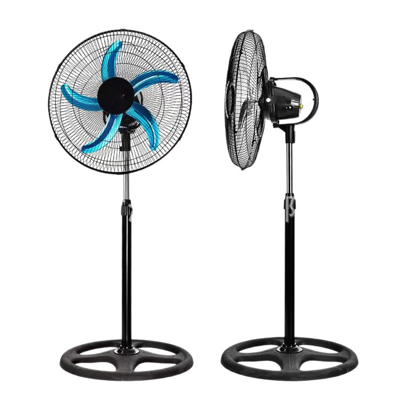 Ventilador de piso transfronterizo de 18 pulgadas, tres en uno, de alta potencia 360 ° Ventilador industrial oscilante de 110v, ventilador eléctrico, venta al por mayor para comercio exterior