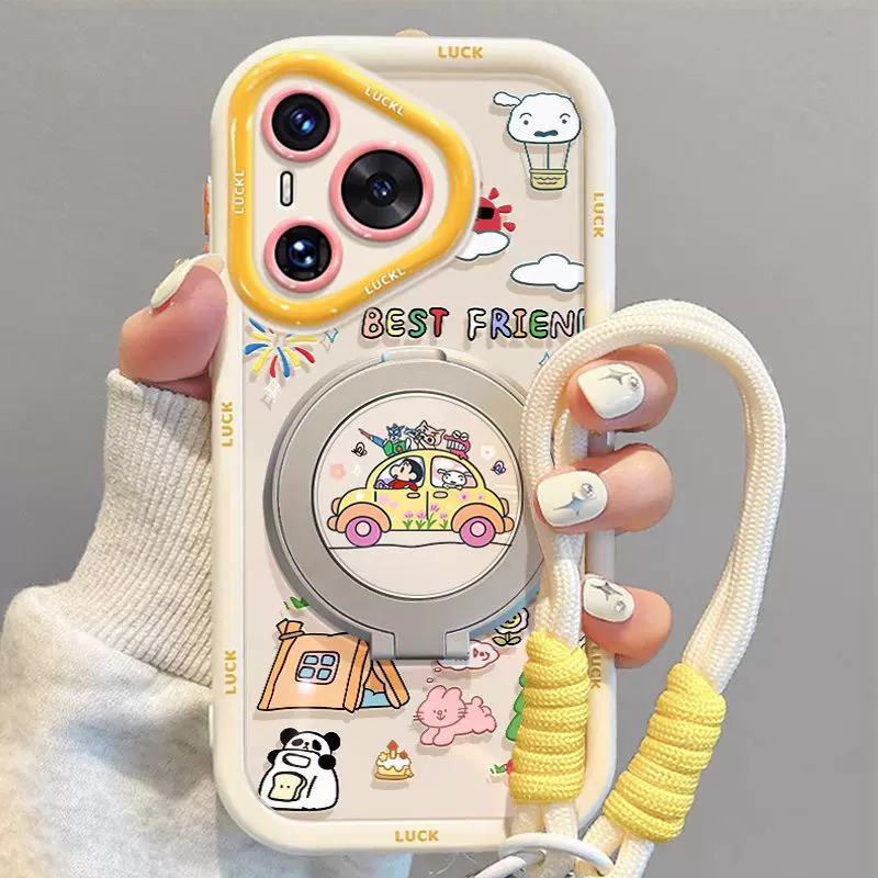 小新出游适用华为mate60pro手机壳全包pura70pro/nova12/荣耀防摔