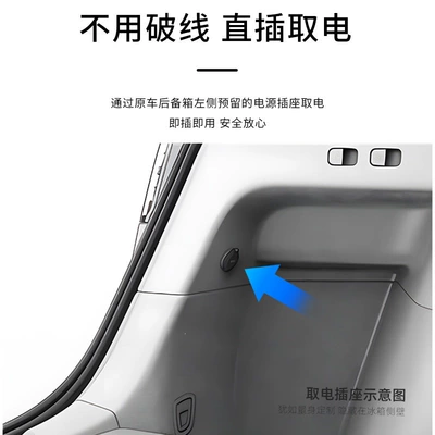 Soyuducular MODEL Y trunk