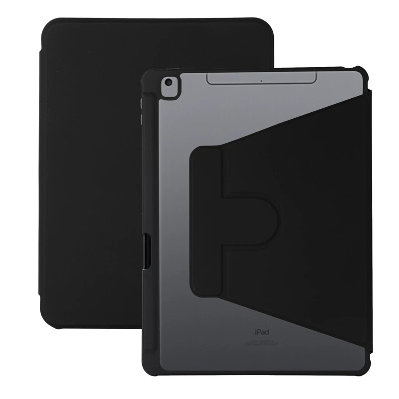 Rotating acrylic protective case iPad10 pen slot mini7 rotating leather case air6 Pro11 12.9