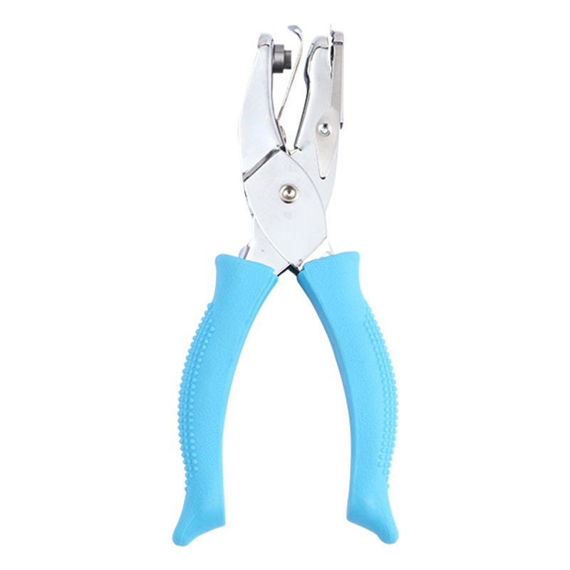 Agujero de amor perforador manual de ahorro de trabajo 3mm agujero redondo de hojas sueltas embalaje pegamento perforador estrella de cinco puntas perforador de un solo agujero