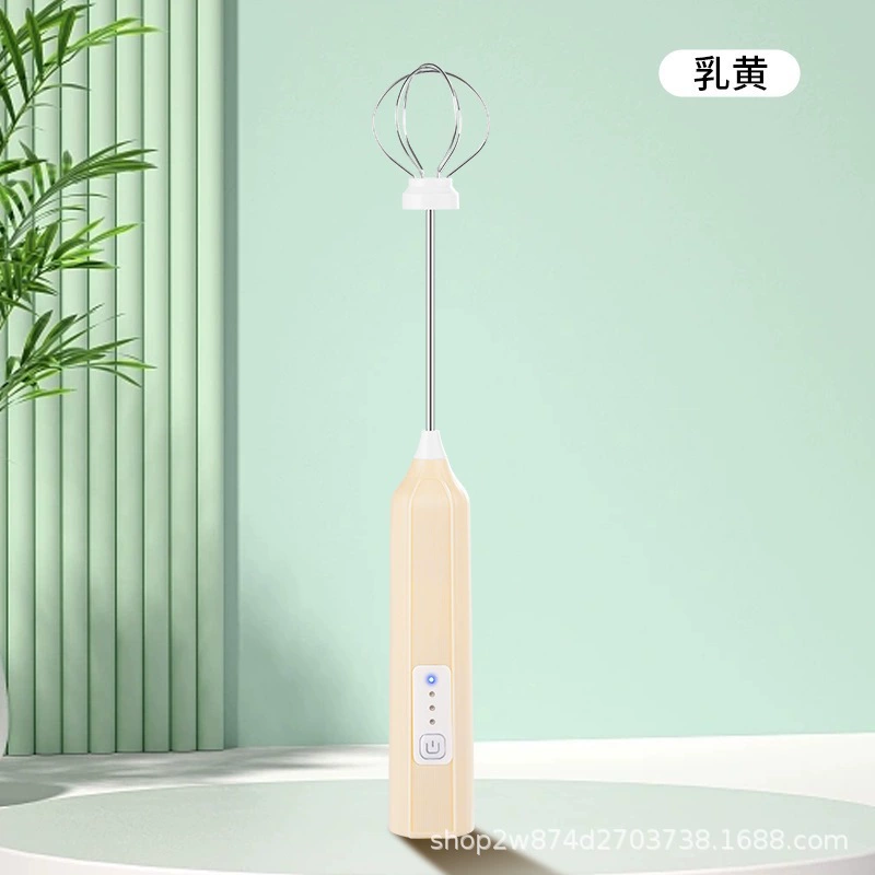 Milk frother coffee frother egg beater household electric motor milk stirrer double reed machine milk tea