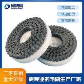 工业圆盘刷 碳化硅氧化铝圆盘抛光轮 打磨去毛刺刷盘生产厂家