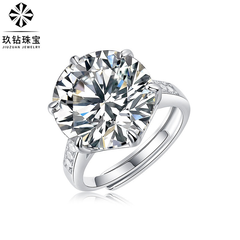 R11514 moissanite 10 carats