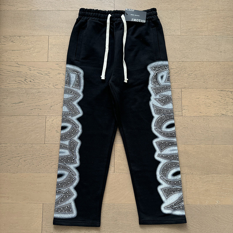Tarjeta de marca de moda americana impresión de diamante caliente pareja de moda adolescente de verano chaqueta de manga corta camiseta