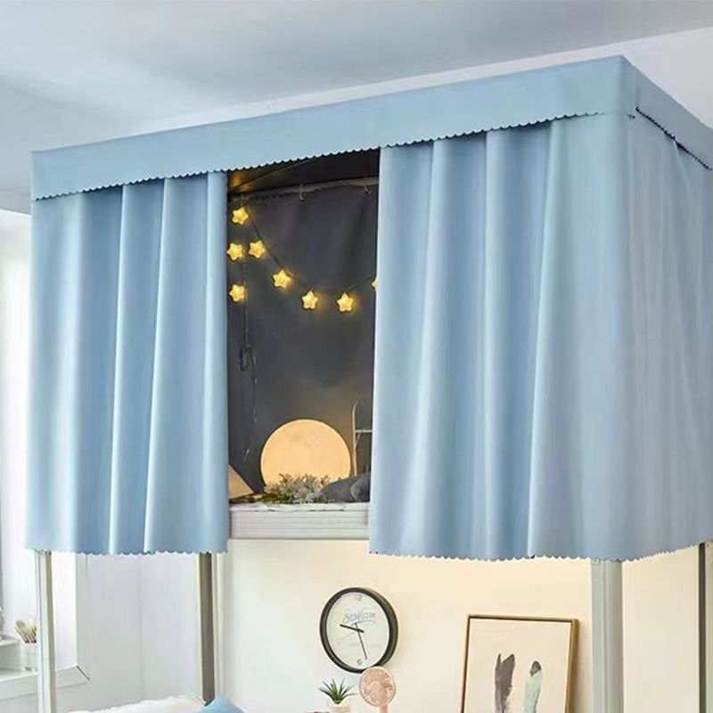Vinyl-Coated Strong Blackout Bed Curtain for Student Dormitory Bunk Beds, Universal Dormitory Bed Curtain, Mosquito Net, Wind Blocker, Factory Cross-Border Wholesale