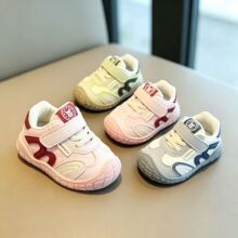 学步鞋男女宝宝 儿童1-3岁婴儿鞋子幼儿软底防滑网鞋透气秋季新款