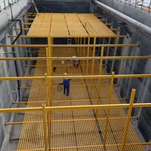 厂家批发玻璃钢冷却塔填料支撑架电厂凉水塔收水器玻璃钢架子