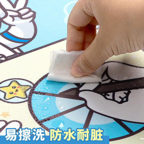 Wusheng Zhengzhi Leather Writing Pad Children's Posture Corrective Desk Pad Primary and Secondary School Students Soft Silicone Pad for Calligraphy Practice Wholesale