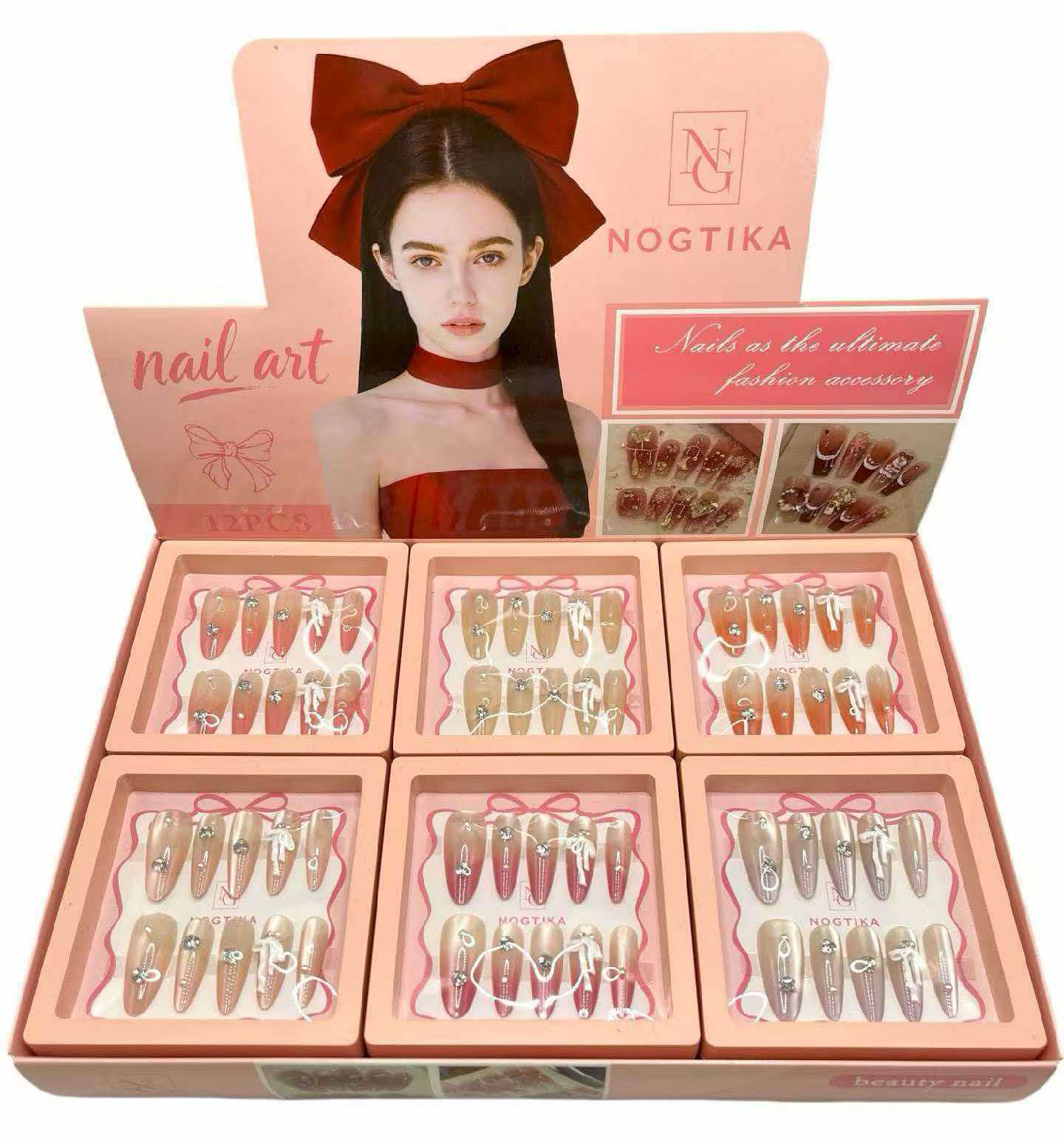 Parche de uñas, armadura, verano, comercio exterior europeo y americano, estilo caliente, parche mixto de uñas postizas, armadura de ojo de gato image 32