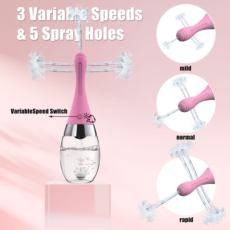 Fully Automatic Female Vaginal Irrigator, Gynecological Electric Anus Cleaner, Private Enema Artifact, Sex Product