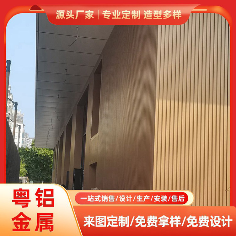Aluminum veneer entrance door head eaves canopy modern villa Pavilion subway entrance canopy shape fluorocarbon aluminum plate manufacturers