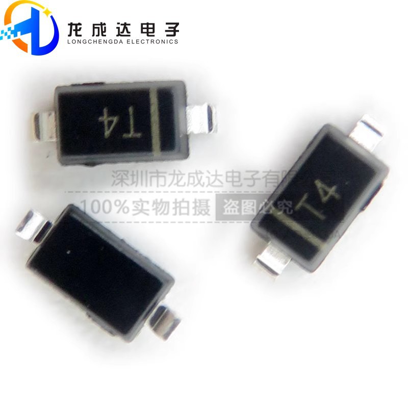 全新原装 1N4148 1N4148W 丝印 T4 SOD123 贴片开关二极管