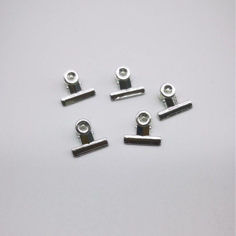 Mini Miniature File Small Clip Ticket Clip Artificial Clip Model Ornament Props Doll House Photo Small and Beautiful