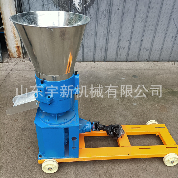 家用小型鸡饲料颗粒机 玉米制粒加工机 秸秆豆渣造粒机