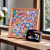 Marker, photo frame, glue, brainteaser, 12 colors, kitten