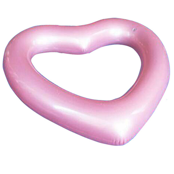 Swimming ring PVC for adults heart shaped