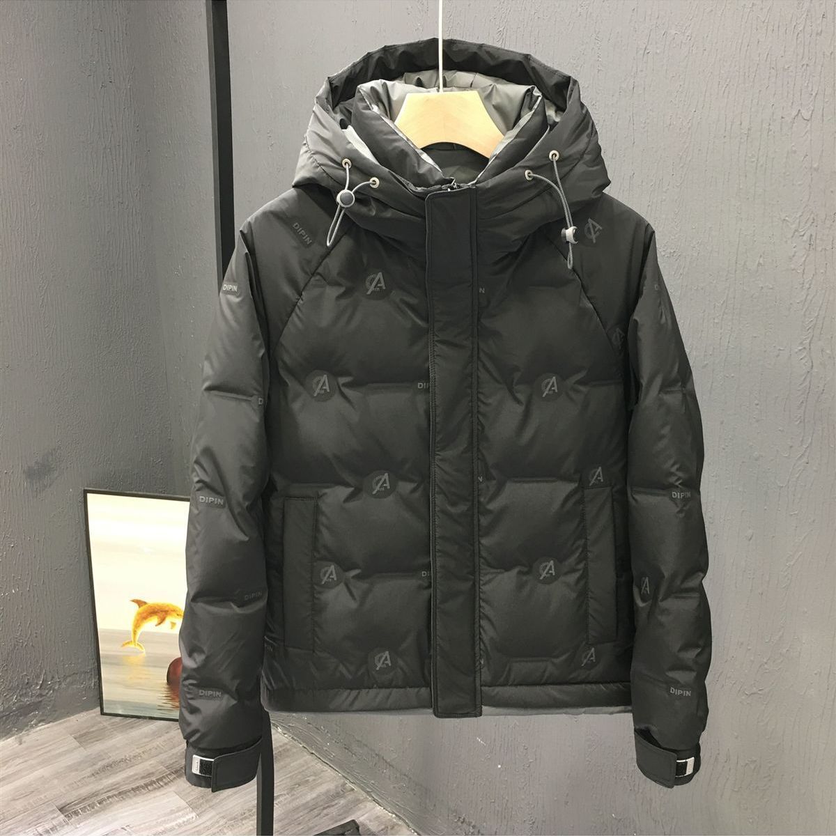 2025 invierno chaqueta de plumón hombre tendencia de otoño y invierno guapo casual versátil abrigo de invierno calentamiento nuevo hombre