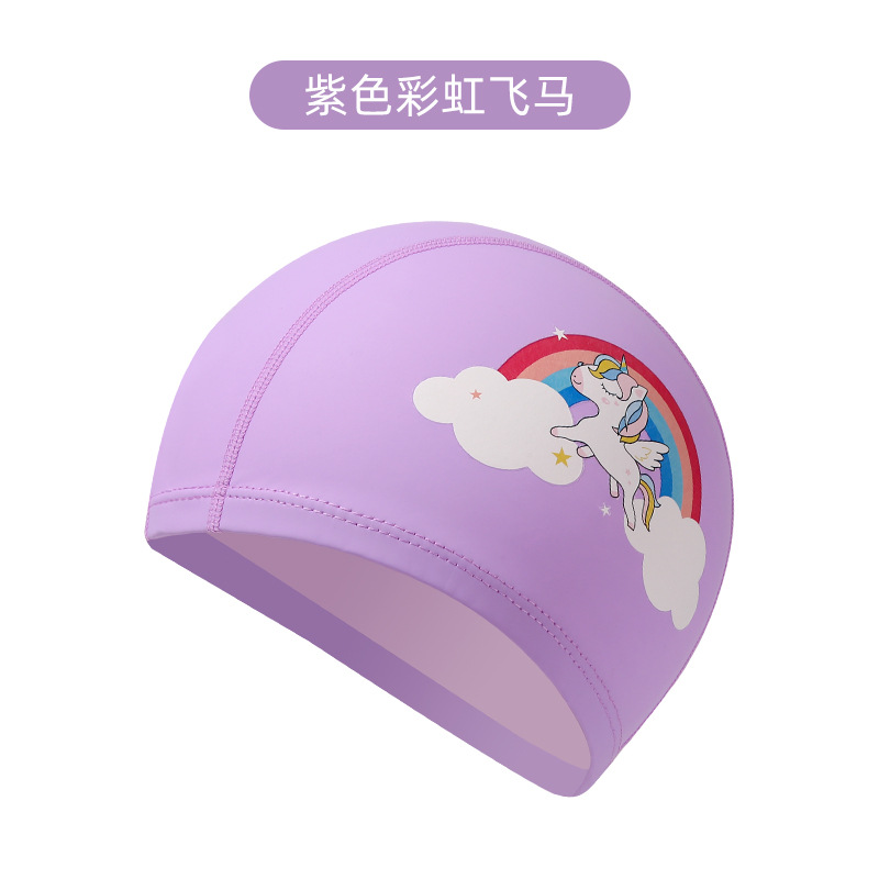 Purple Rainbow Pegasus Hat