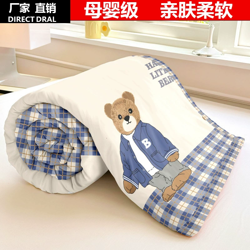 Летнее прохладное одеяло класса А, одеяло с кондиционером, летнее домашнее одеяло для сна, тонкое одеяло, студенческое общежитие, офисное прохладное одно- и двуспальное летнее одеяло