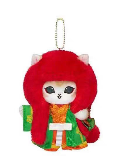 붉은 사자 장식품