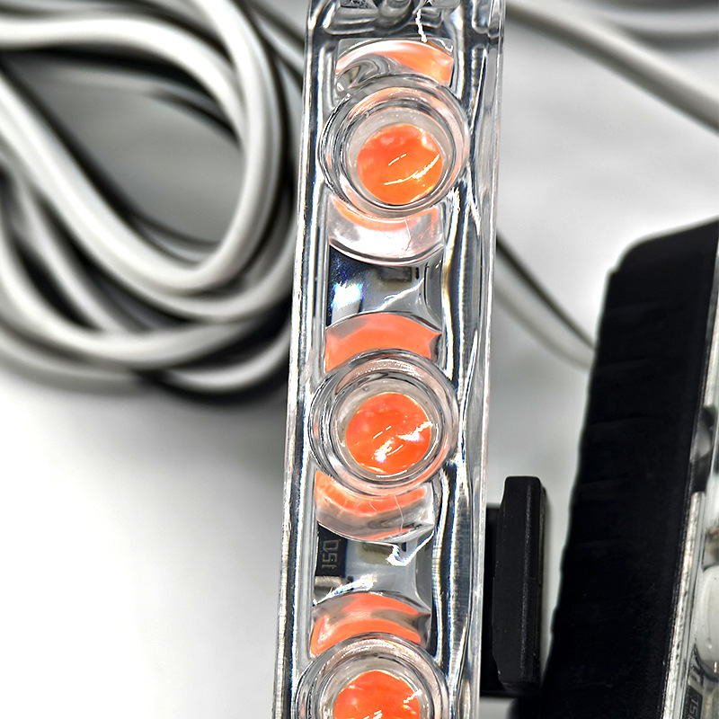 Cross-Border Car and Truck Modification Wireless Remote Control One-To-Four 16Led Grille Decorative Strobe Warning Light