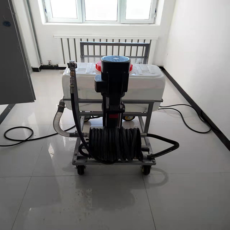 电动打药机农林防疫杀毒机农用烟雾机可移动自走式消毒喷雾器