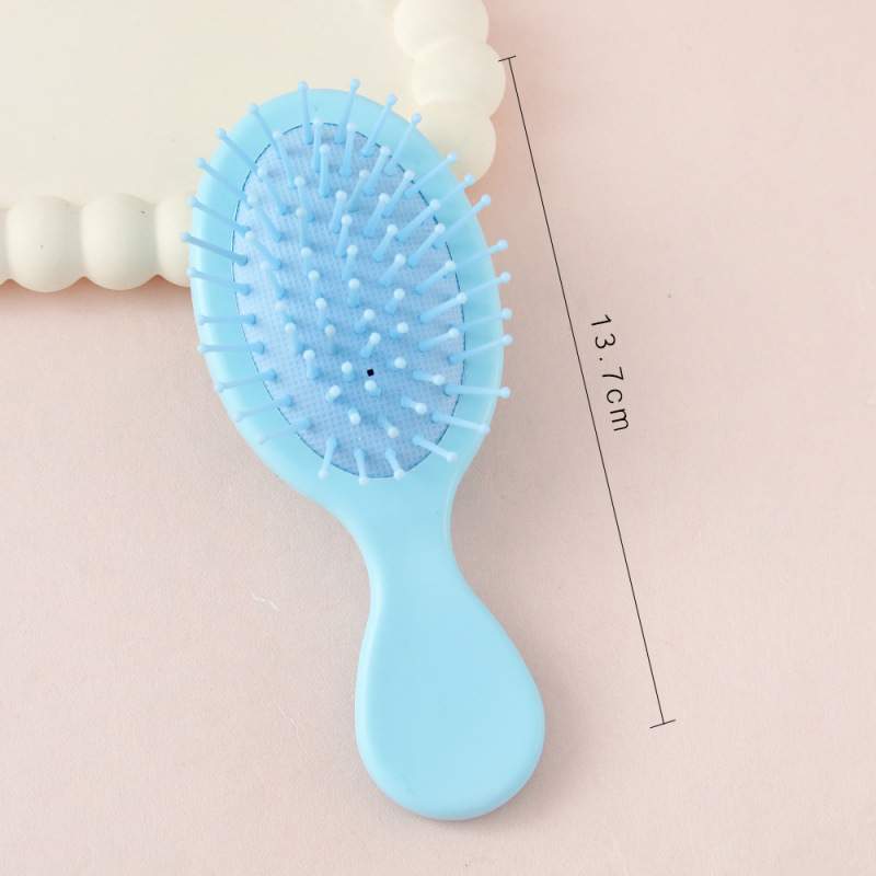 マカロンエアバッグコーム学生ポータブルヘアコーム女性のポータブルエアクッションコームマッサージコーム家庭用ヘアコーム小さなコーム|undefined