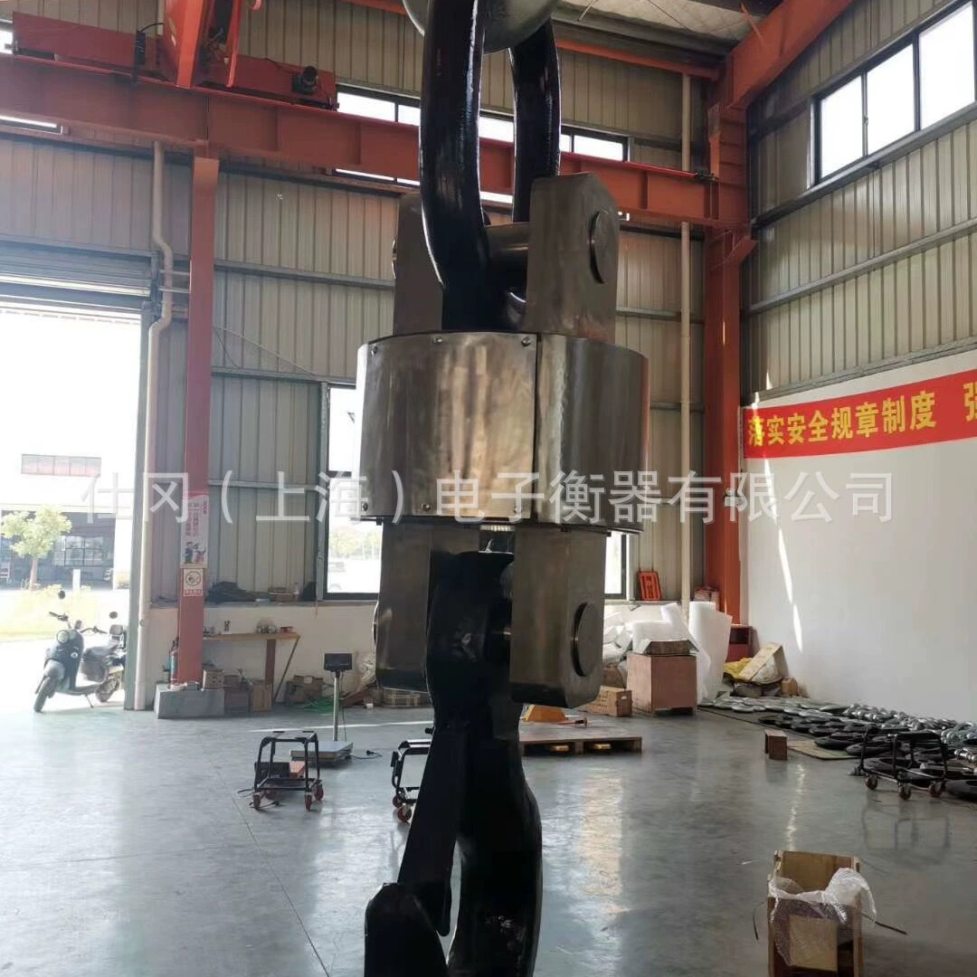 Цифровые крановые весы Замбия Конго 10 тонн с беспроводной передачей и печатью, цифровые крановые весы OCS-SG-10T, английский стандарт