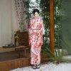 H0060-5 foundation red cherry blossom