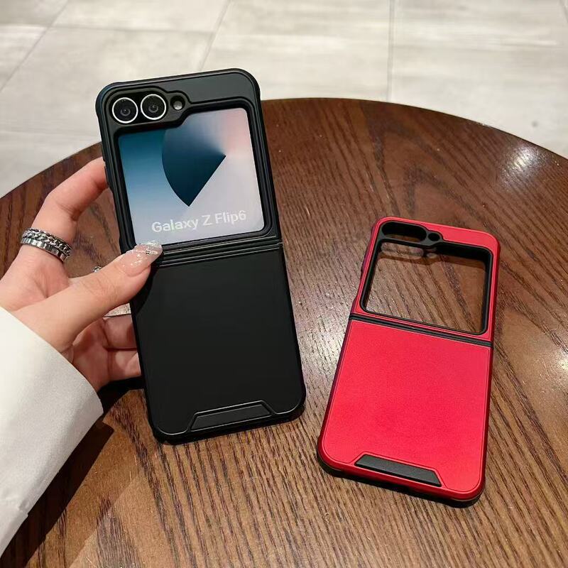 Suitable for Samsung Galaxy Z Flip6 Navigator Color Folding and Retractable Two-In-One Mobile Phone Protective Case
