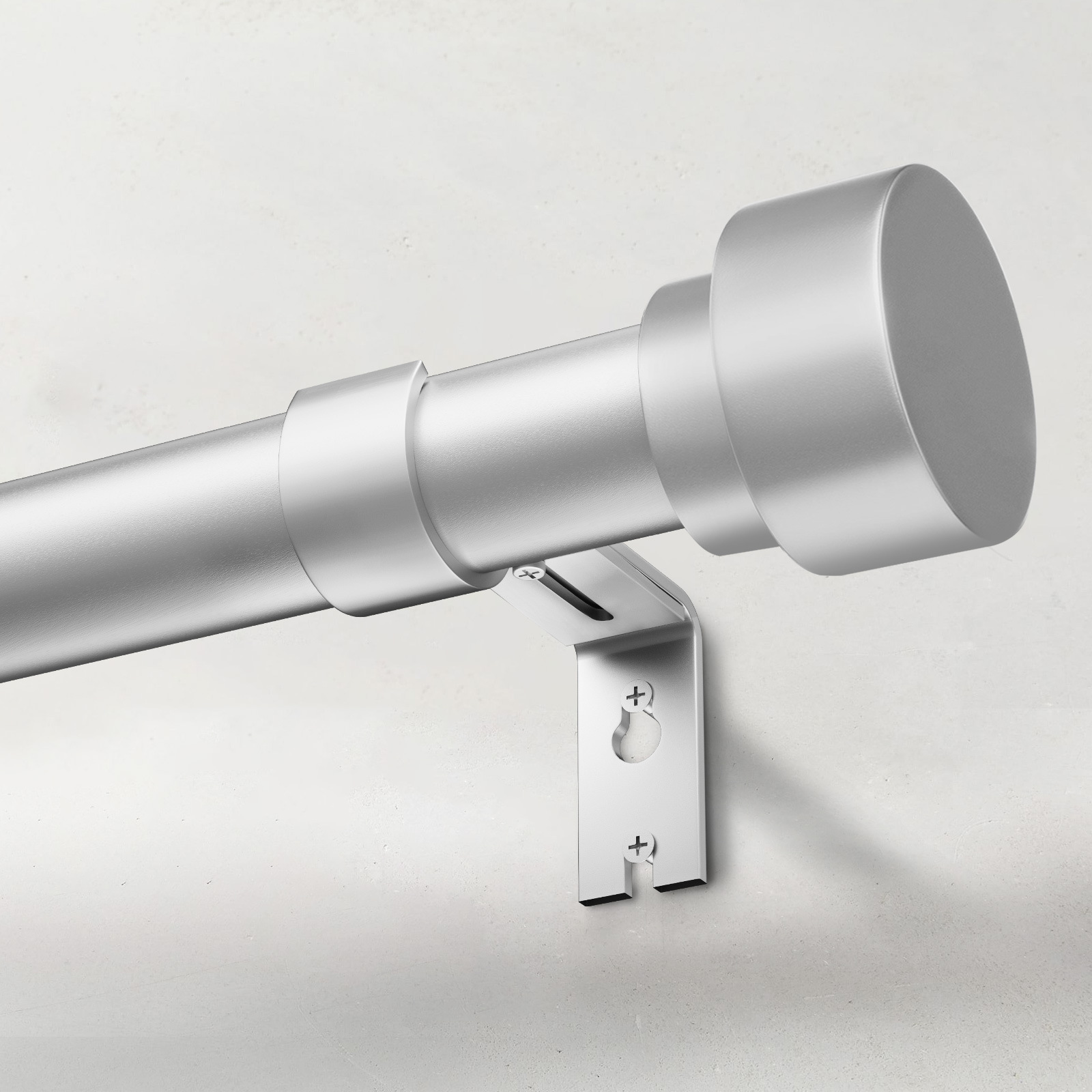 Hilo interior ajustable y telescópico poste romano conexión de hilo interior poste cortina segmentado Amazon modelo de venta caliente