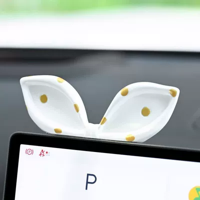 Console Car Screen Creative Decorations – Other Automotive Interior Supplies - princess-on-the-runwhite
