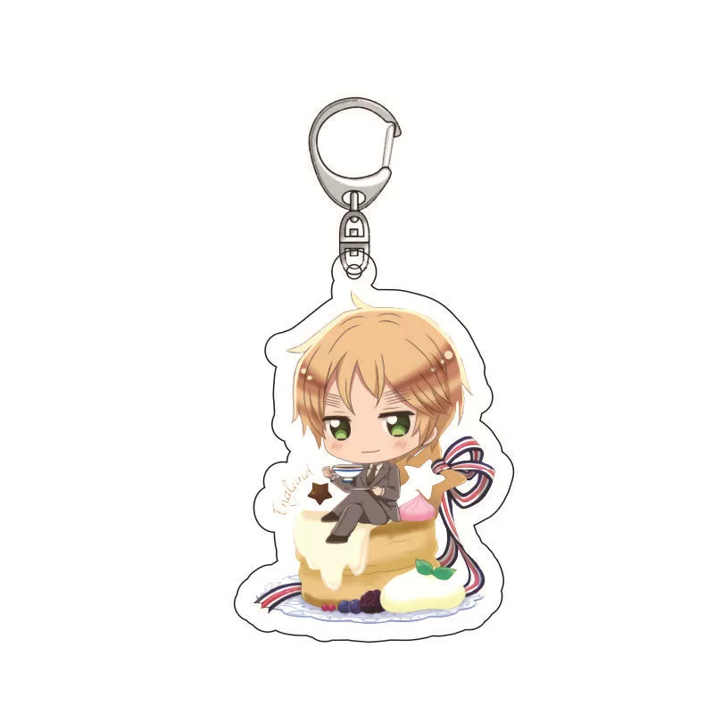 Acrylic transparent keychain