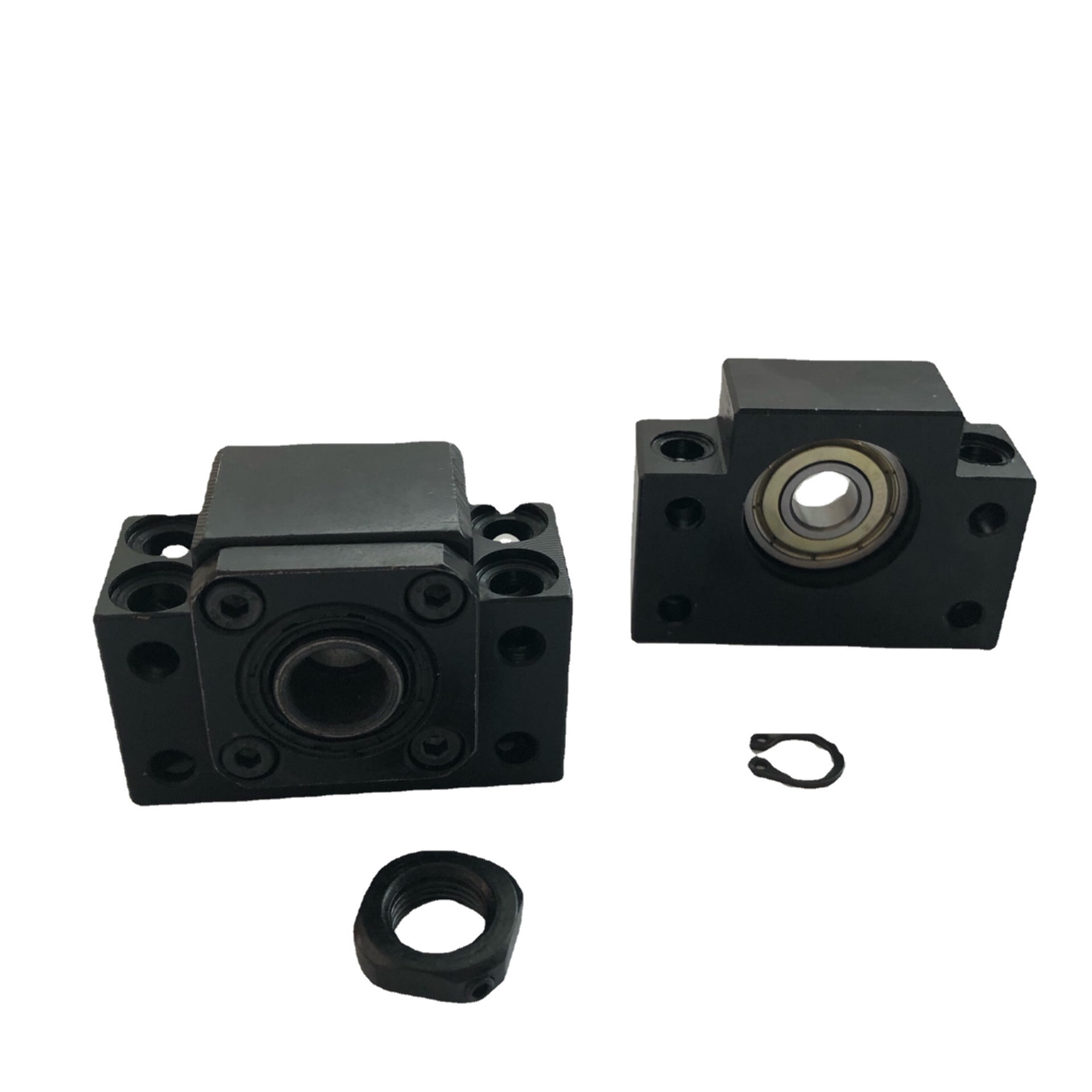 滚珠丝杆支撑座BKBF10 12 15 17 20 25 30 35丝杠轴承座 固定座